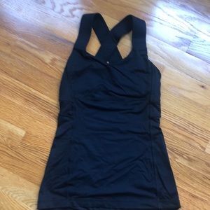 Lululemon classic black tank